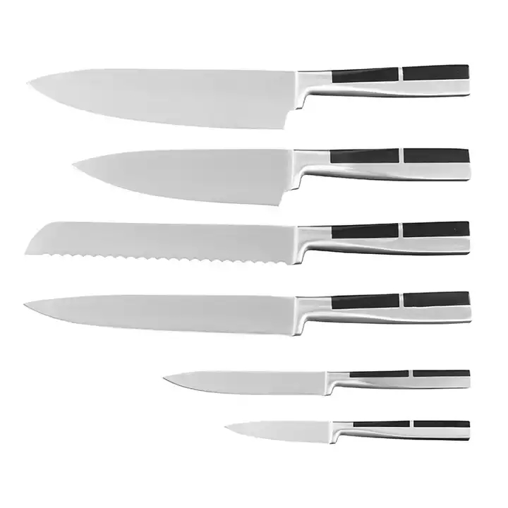 Amazon Hot Sell Thanksgiving Present Knife Set Con Maniglia Forgiata 